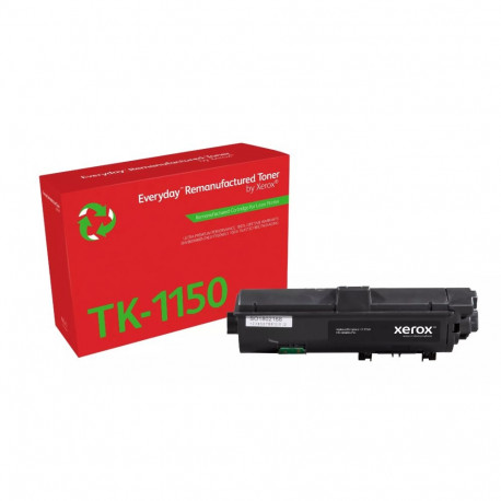 Everyday taastatud must tooner Xeroxilt, ühildub Kyocera TK-1150-ga, standardne mahutavus