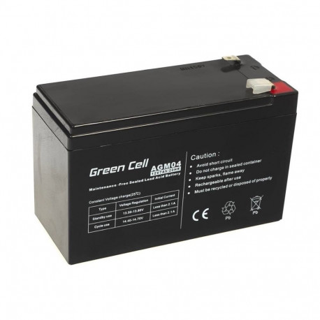 Green Cell UPS-aku AGM04 suletud pliiaku (VRLA) 12V 7Ah