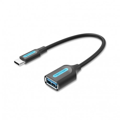 Vention OTG-kaabel USB 3.1(Gen 1) C Male to A Female 0.15M PVC-tüüpi, must