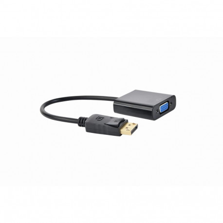 Gembird A-DPM-VGAF-02 video cable adapter 0.15 m VGA (D-Sub) DisplayPort Black