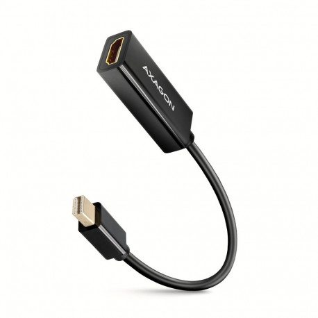 Axagon videokaabli adapter RVDM-HI14N 0.15m Mini DisplayPort HDMI, must