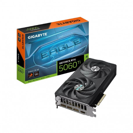 GIGABYTE videokaart GeForce RTX 5060 Ti EAGLE OC 8G 8GB GDDR7 128bit PCI-E 5.0 2617MHz tuuma taktsag