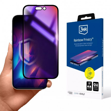3mk privaatsusfilter Rainbow Privacy Apple iPhone 15