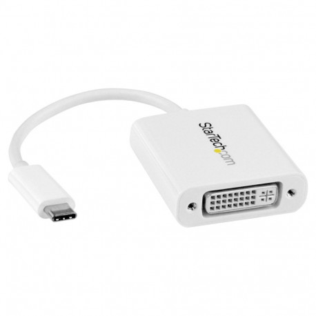 "StarTech USB-C auf DVI Adapter - USB Type-C DVI Konverter fr MacBook, Chromebook, Dell XPS oder and