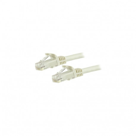 "STARTECH.COM 7,5m CAT6 Kabel - weisses CAT6-Patchkabel - Snagless-RJ45 - 24 AWG Kupferdraht - LAN -