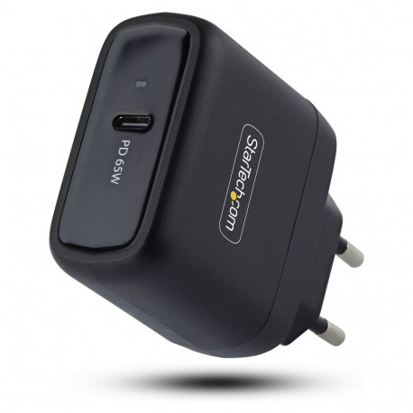 "65W USB-C Laptop Charger Compact GaN Wall Charger for Dell XPS HP ProBook MacBook Pro Microsoft Sur