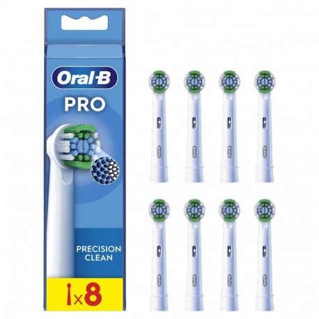 Dantų šepetėlis Braun Oral-B EB20-8 Precision Clean Pro Dantų Šepetėlio Galvutės  8 Vnt.