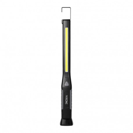 Latarka warsztatowa LED, 400lm+100lm, 1200mAh, magnes, hak