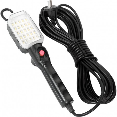 Töökoja kanalivalgusti -e219 25LED 245V konks ja magnet