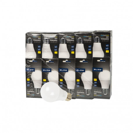 87-431# Żarówka led e27 12w a60 230v neutralna 10szt