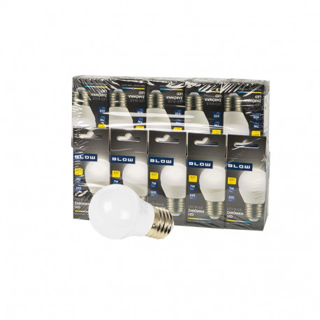 LED-lambid 87-436# E27 G45 eco 7W neutraalse valgusega, 10tk