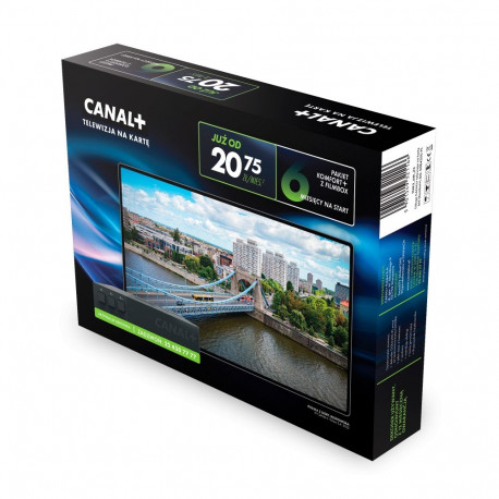 CANAL+ teenus SmarDTV DSB4300 ettemaksuga televisiooniga (Komfort+ pakett 6 kuuks)