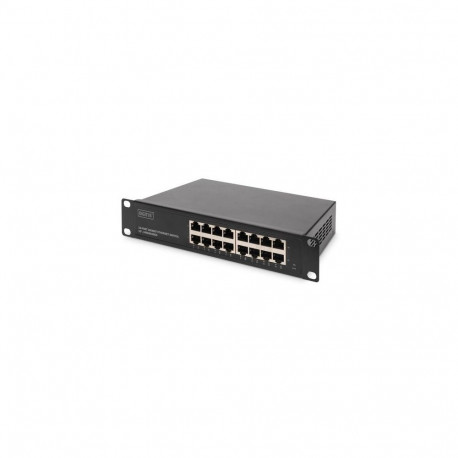 Digitus 10" Gigabit 16-Port Unmanaged Switch