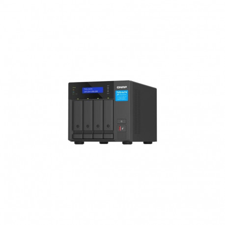 QNAP TVS-H474 NAS Tower Intel® Core™ i3 i3-12100 8 GB DDR4 0 TB QuTS hero Black