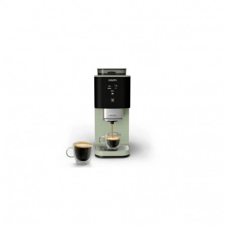 Krups Automatic Coffee Maker, Coffee Crush SA401LEO,1,8L Water Tank Green EU