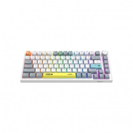 Mechanical Keyboard - ONIKUMA G52 82-Key RGB Hot-Swappable USB-C Black