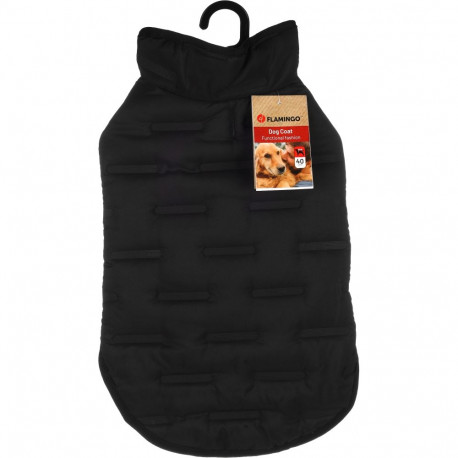 Flamingo Boso black dog jacket 40 cm