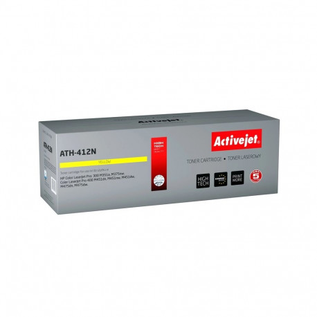 Activejet tooner ATH-412N (HP 305A CE412A asendus; Supreme; 2600 lehekülge), kollane