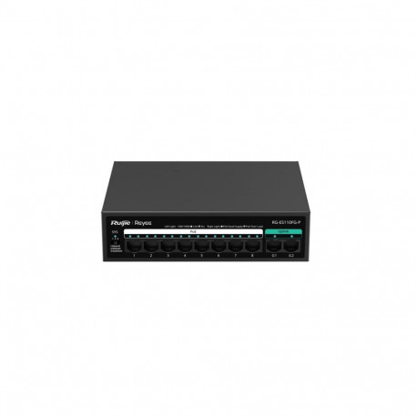 Ruijie Networks RG-ES110FG-P network switch Unmanaged L2 Fast Ethernet (10/100) Power over Ethernet 