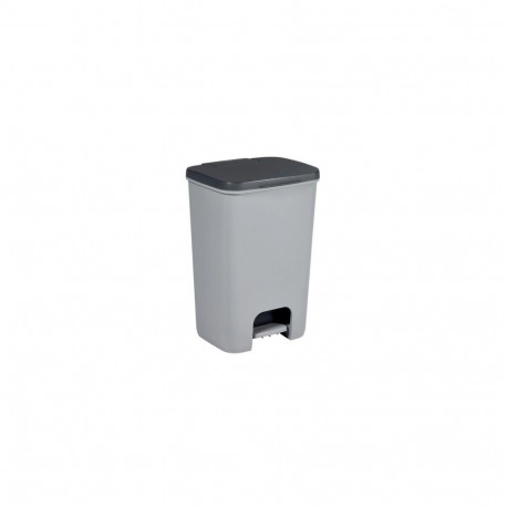 Curver Essentials pedal trash can 40L grey (225359