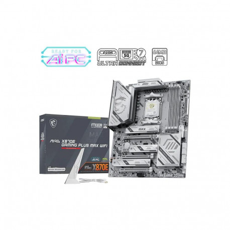 Mainboard|MSI|AMD X870E|Socket AM5|ATX|RAM DDR5-SDRAM|4xSlots|Wi-Fi Yes|Bluetooth Yes|3xNumber of M.