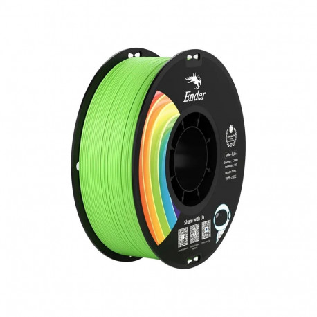 3D Printer Filament - Creality Ender-PLA+ 1.75 mm Green