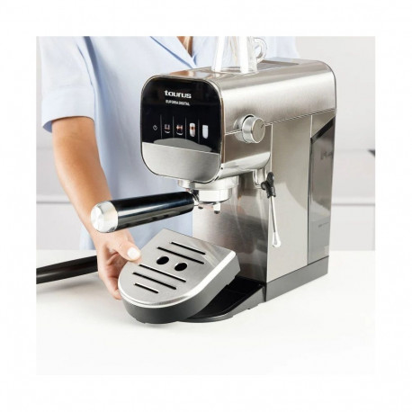 Espresso Machine - Taurus Euforia Digital 1350 W 20 Bar Silver, Black
