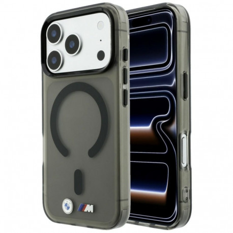 BMW BMW M IML Frosted Metal Logo & Trims MagSafe Case for iPhone 18 Pro / 17 Pro - Black