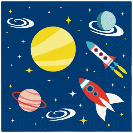 SPACE pabersalvrätikud 33x33cm 20tk