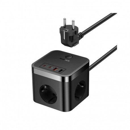 Baseus PowerCombo Universal Black AC Indoor