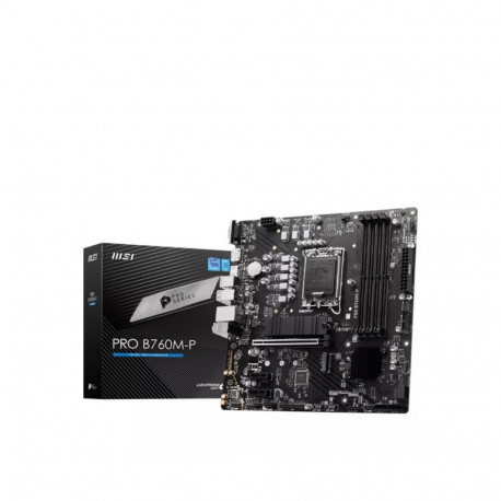 MSI emaplaat PRO B760M-P Intel B760 LGA 1700 micro ATX