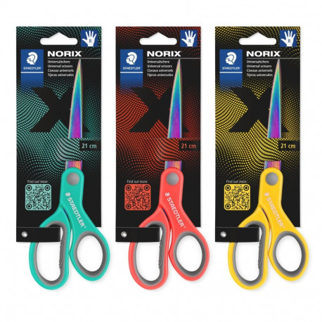 Käärid Staedtler Norix 21cm assortii