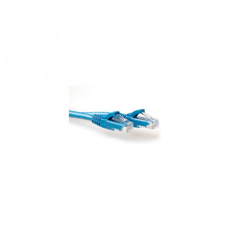 "Blue 5 meter U/UTP CAT6 patch cable snagless with RJ45 connectors"