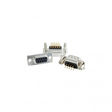CONEC D-Sub PCB-pistik 9 pole, emane