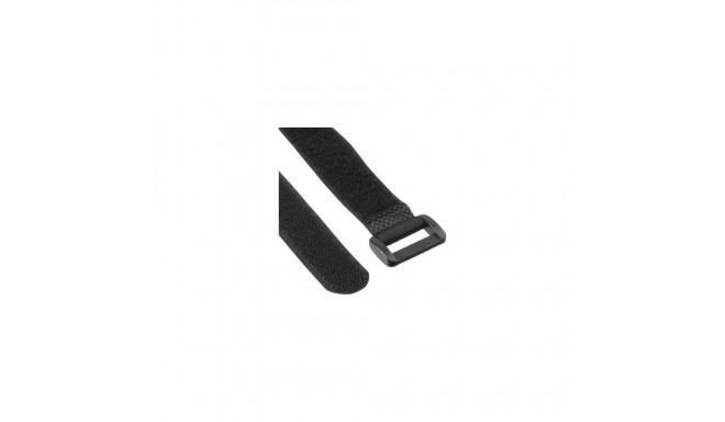 InLine Cable Strips hook-and-loop 20x100mm 10 pcs. black