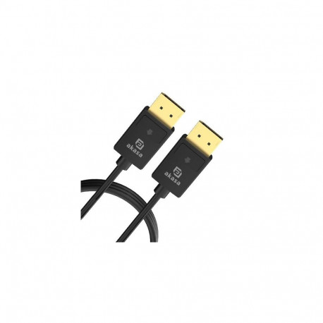 Akasa AK-CBDP26-20BK DisplayPort cable 2 m Black