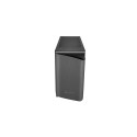 Silverstone SETA A1 Midi Tower Black, Titanium