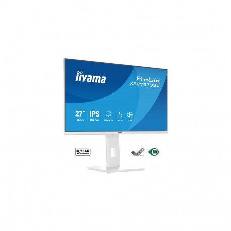 iiyama ProLite XB2797QSU-W1 computer monitor 68.6 cm (27") 2560 x 1440 pixels Quad HD LED White