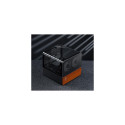 Jonsbo V12 BLACK computer case Black, Wood