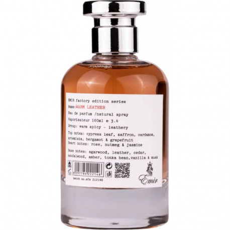 Emir Warm Leather Factory Edition Perfume EDP 100 ml
