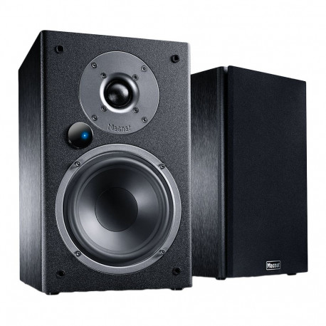 Magnat Monitor Ref. 2A Bookshelf Powered speakers, Black, Pair