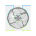 Fan Darkflash DM8 LINE (white)