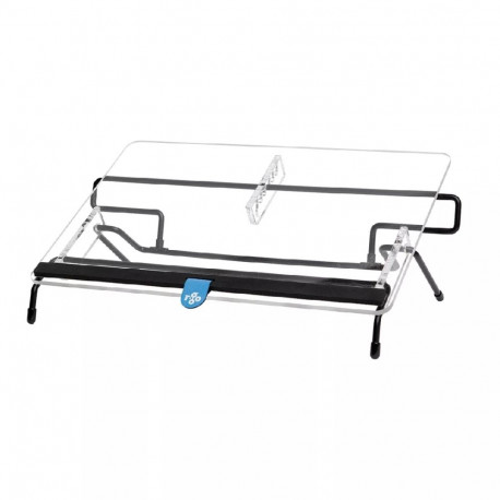 R-Go Dokumentenhalter FlexRead bis A3 transparentAcryl/sch