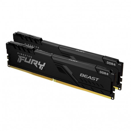 Kingston Technology FURY Beast 16GB 3600MT/s DDR4 CL17 DIMM (Kit of 2) Black