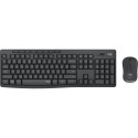 Logitech keyboard MK295 - US layout - black