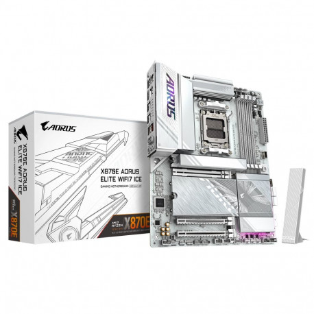 AORUS emaplaat X870E ELITE WIFI7 ICE ATX Socket AM5 AMD X870E