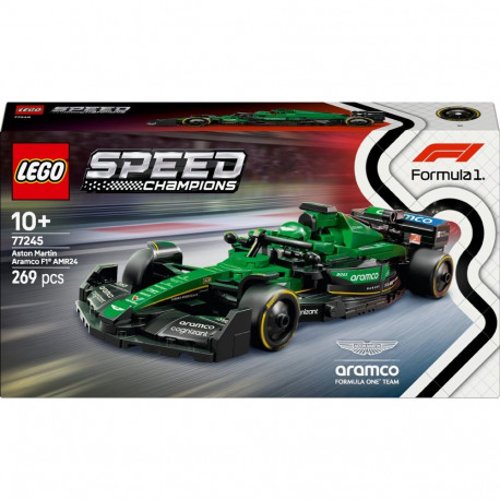 LEGO® Speed Champions võidusõiduauto Aston Martin Aramco F1® AMR24 (77245)