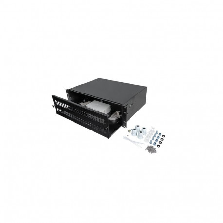 LANBERG rackpaigaldatav fiiberoptiline patch-paneel 19" 3U 48XSC DUPLEX / 48XLC QUAD tarvikutega, mu