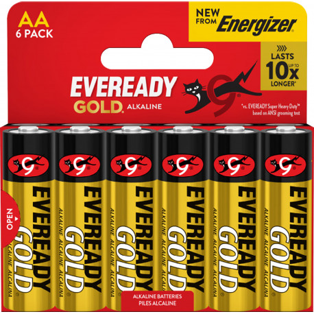 Energizer patarei Eveready Gold AA/LR6 DHP6
