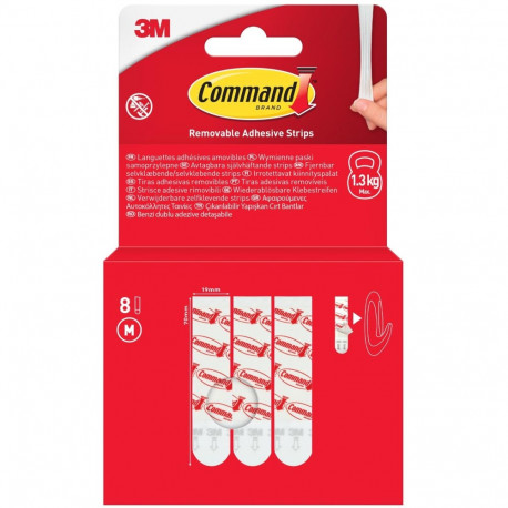 Kinnitusribad COMMAND 17021 Medium 1,3kg 8tk/pk